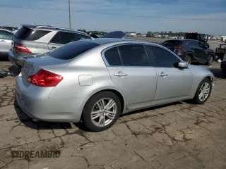 2012 Infiniti G25 Sedan Journey with VIN JN1DV6AP3CM812782, listed as a Copart auction lot 66014424 with 146,746 mi miles and Salvage Title. Bid and sale history available at carsss.com. Image 3.