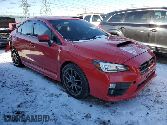 2017 Subaru WRX STI with VIN JF1VA2M67H9813782, listed as a Copart auction lot 87856365 with 91,158 mi miles and Salvage Title. Bid and sale history available at carsss.com. Image 4.