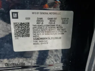 2020 Cadillac CT5 Premium Luxury z VIN 1G6DN5RK5L0128648, wystawiony jako Copart lot #52849285 z przebiegiem 21 862 mil mil oraz Szkoda całkowita • Salvage title. Historia ofert i sprzedaży dostępna na DreamBid. Obrazek 12.