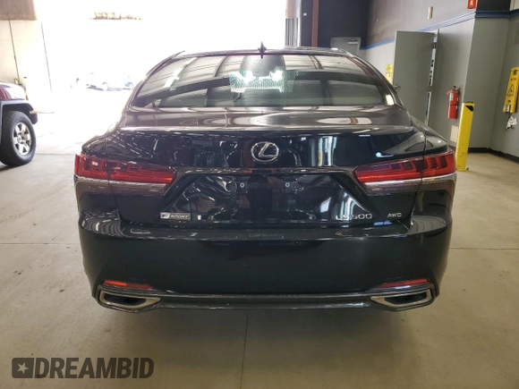 2018 Lexus LS with VIN JTHC51FF8J5004543, listed as a Copart auction lot 54412015 with 111,889 mi miles and Clean Title. Bid and sale history available at carsss.com. Image 6.