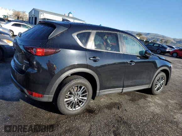 2021 Mazda CX-5 Touring with VIN JM3KFBCM5M1484465, listed as a Copart auction lot 44201845 with 23,777 mi miles and Salvage Title. Bid and sale history available at carsss.com. Image 3.