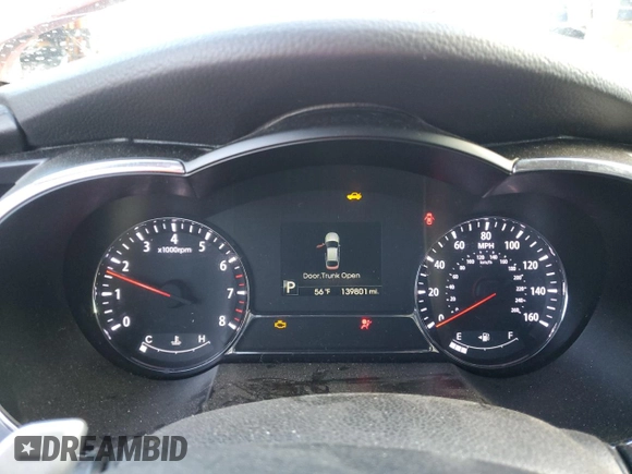 2013 Kia Optima SX with VIN 5XXGR4A65DG136854, listed as a Copart auction lot 44851255 with 139,801 mi miles and Salvage Title. Bid and sale history available at carsss.com. Image 9.