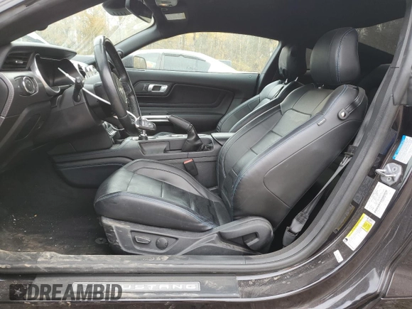 2022 Ford Mustang GT с VIN 1FA6P8CF0N5118652, выставлен на аукционе Copart как лот 75289414 с пробегом 38 077 миль миль и Списание • Salvage title. История ставок и продаж доступна на DreamBid. Изображение 7.