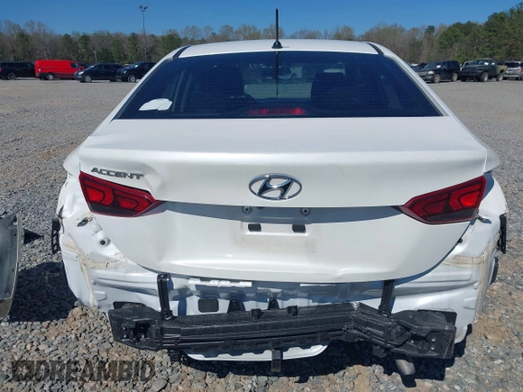 2019 Hyundai Accent SE with VIN 3KPC24A30KE049717, listed as a IAAI auction lot 41792523 with 58,576 mi miles. Bid and sale history available at carsss.com. Image 17.