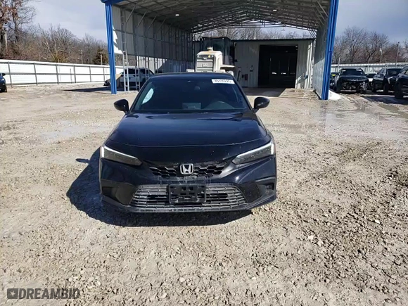2024 Honda Civic Hatchback Sport with VIN 19XFL2H83RE012185, listed as a Copart auction lot 46150225 with 26,364 mi miles and Salvage Title. Bid and sale history available at carsss.com. Image 11.
