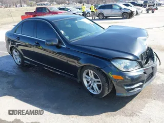 2012 Mercedes-Benz C-Class C 300 Sport with VIN WDDGF8BB4CR192944, listed as a IAAI auction lot 41763293 with 89,422 mi miles. Bid and sale history available at carsss.com. Image 1.