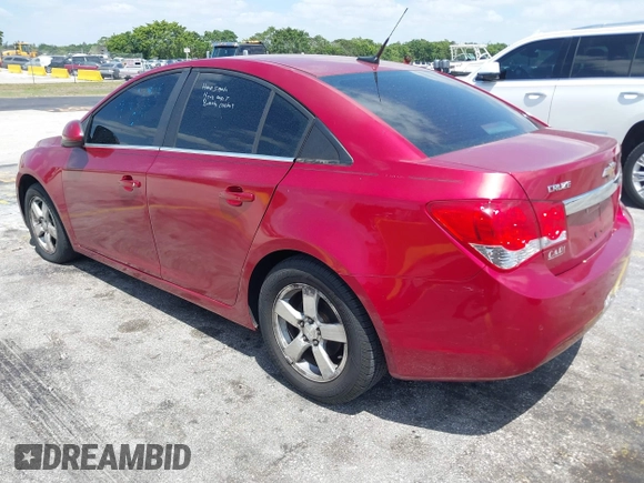 2012 Chevrolet Cruze 1LT with VIN 1G1PF5SC3C7403198, listed as a IAAI auction lot 42167856 with 103,245 mi miles and . Bid and sale history available at DreamBid. Image 3.