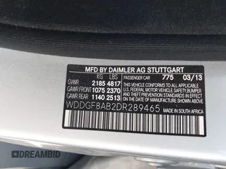 2013 Mercedes-Benz C 300 Sport с VIN WDDGF8AB2DR289465, выставлен на аукционе IAAI как лот 42211273 с пробегом 124 674 миль миль и . История ставок и продаж доступна на DreamBid. Изображение 9.