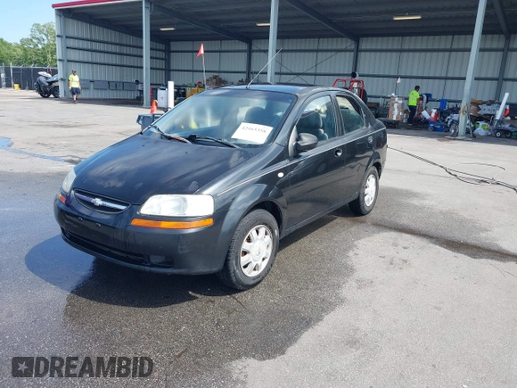 2005 Chevrolet Aveo LS with VIN KL1TD52685B481277, listed as a IAAI auction lot 42165358 with 247,940 mi miles and . Bid and sale history available at DreamBid. Image 2.