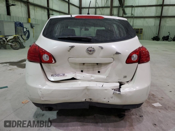 2009 Nissan Rogue SL with VIN JN8AS58TX9W320970, listed as a Copart auction lot 83201104 with 207,726 mi miles and Non Repairable. Bid and sale history available at DreamBid. Image 6.