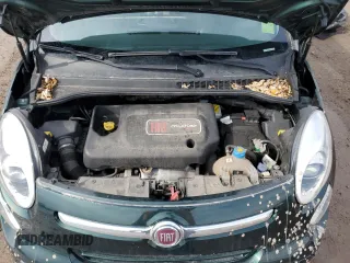 2015 FIAT 500L Lounge with VIN ZFBCFACH3FZ034699, listed as a Copart auction lot 46993955 with 66,238 mi miles and Salvage Title. Bid and sale history available at carsss.com. Image 12.