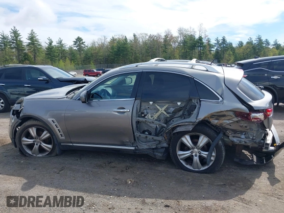 2009 Infiniti FX with VIN JNRAS18W99M151079, listed as a IAAI auction lot 42210211 with 135,438 mi miles and . Bid and sale history available at DreamBid. Image 6.
