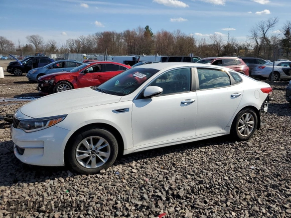 2016 Kia Optima LX with VIN KNAGT4L32G5072928, listed as a Copart auction lot 50325235 with Not Provided miles and Salvage Title. Bid and sale history available at carsss.com. Image 1.