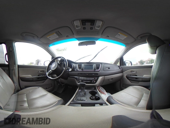 2017 Kia Sedona LX with VIN KNDMB5C14H6250704, listed as a IAAI auction lot 42074227 with 229,369 mi miles. Bid and sale history available at carsss.com. Image 18.