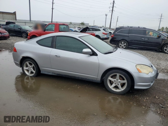 2002 Acura RSX Auto with VIN JH4DC54882C019644, listed as a Copart auction lot 73254634 with 146,075 mi miles and Clean Title. Bid and sale history available at carsss.com. Image 4.