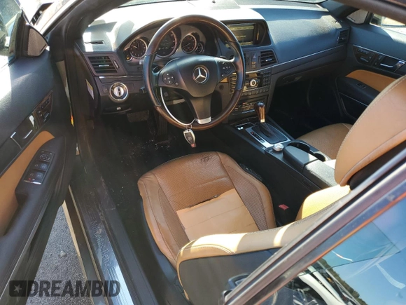 2011 Mercedes-Benz E-Class E 550 with VIN WDDKK7CF1BF043196, listed as a Copart auction lot 76523434 with 0 mi miles and Salvage Title. Bid and sale history available at carsss.com. Image 8.