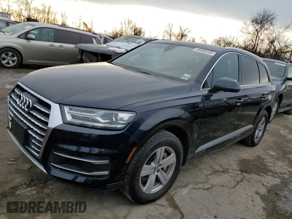 2018 Audi Q7 Premium with VIN WA1AHAF72JD008158, listed as a Copart auction lot 88866245 with 100,680 mi miles and Clean title. Bid and sale history available at DreamBid. Image 1.