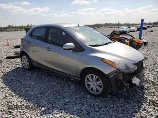 2012 Mazda 2 Sport with VIN JM1DE1KY8C0139339, listed as a Copart auction lot 54540565 with 63,380 mi miles and Salvage Title. Bid and sale history available at carsss.com. Image 4.