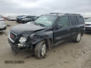2005 GMC Envoy SLT with VIN 1GKDT13S952165475, listed as a Copart auction lot 44102465 with 0 mi miles and Salvage Title. Bid and sale history available at carsss.com. Image 1.