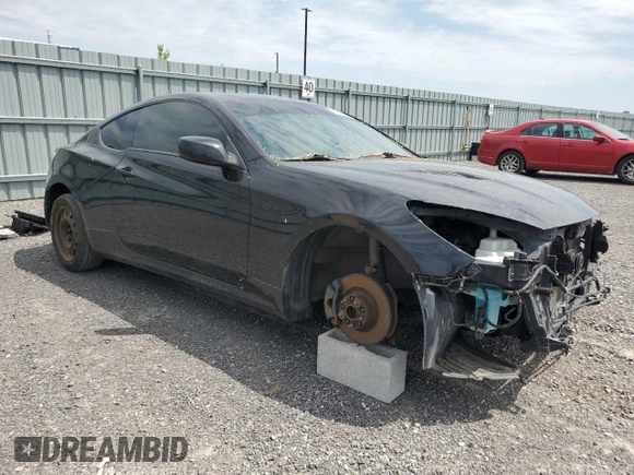 2013 Hyundai Genesis Coupe R-Spec with VIN KMHHT6KDXDU083153, listed as a Copart auction lot 62513615 with 145,932 mi miles and Clean title. Bid and sale history available at DreamBid. Image 4.