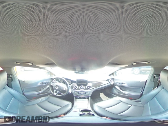 2014 Mercedes-Benz CLA 250 with VIN WDDSJ4EB3EN107292, listed as a Copart auction lot 55824935 with 141,865 mi miles and Salvage title. Bid and sale history available at DreamBid. Image 14.