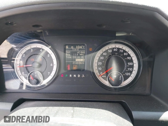 2018 Ram 1500 SLT with VIN 1C6RR6GG6JS143132, listed as a IAAI auction lot 42726628 with 204,696 mi miles and . Bid and sale history available at DreamBid. Image 7.