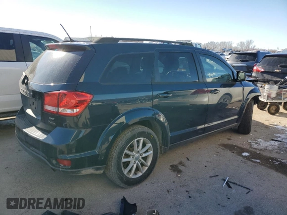 2014 Dodge Journey SXT with VIN 3C4PDCBB6ET104795, listed as a Copart auction lot 88402935 with 144,795 mi miles and Salvage Title. Bid and sale history available at carsss.com. Image 3.