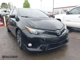 2017 Toyota Corolla iM with VIN JTNKARJE5HJ543687, listed as a IAAI auction lot 41948002 with 133,086 mi miles. Bid and sale history available at carsss.com. Image 17.