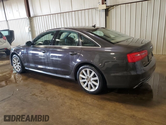 2012 Audi A6 Prestige with VIN WAUJGAFC3CN173832, listed as a Copart auction lot 59662555 with 161,019 mi miles and Salvage title. Bid and sale history available at DreamBid. Image 2.
