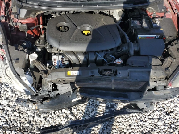 2014 Hyundai Elantra SE with VIN 5NPDH4AE6EH484780, listed as a Copart auction lot 47592305 with 160,396 mi miles and Salvage Title. Bid and sale history available at carsss.com. Image 11.