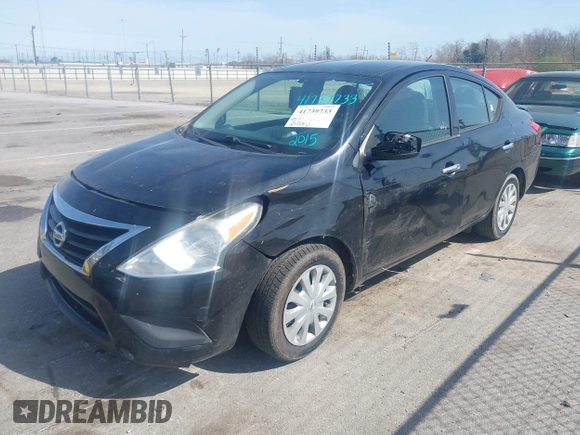 2015 Nissan Versa SV with VIN 3N1CN7AP8FL852291, listed as a IAAI auction lot 41739733 with 167,065 mi miles and . Bid and sale history available at DreamBid. Image 6.