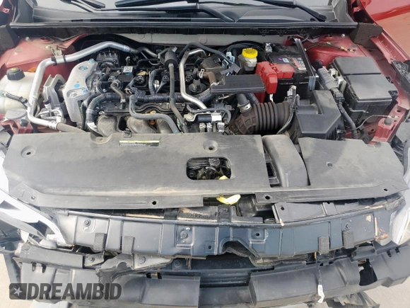 2024 Nissan Sentra SV with VIN 3N1AB8CVXRY206369, listed as a Copart auction lot 58091235 with 21,781 mi miles and Salvage title. Bid and sale history available at DreamBid. Image 11.
