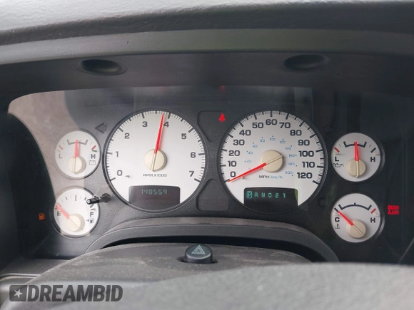 2004 Dodge 1500 SLT with VIN 1D7HU18D74J206183, listed as a IAAI auction lot 42224245 with 148,559 mi miles and . Bid and sale history available at carsss.com. Image 7.