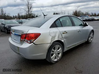 2012 Chevrolet Cruze LTZ with VIN 1G1PH5SC9C7293137, listed as a Copart auction lot 40924674 with 0 mi miles and Salvage Title. Bid and sale history available at carsss.com. Image 3.