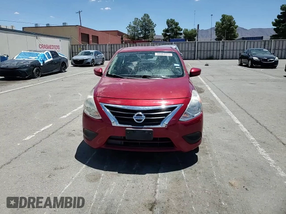 2015 Nissan Versa SV with VIN 3N1CN7AP5FL851292, listed as a Copart auction lot 59463915 with 35,365 mi miles and Salvage title. Bid and sale history available at DreamBid. Image 13.