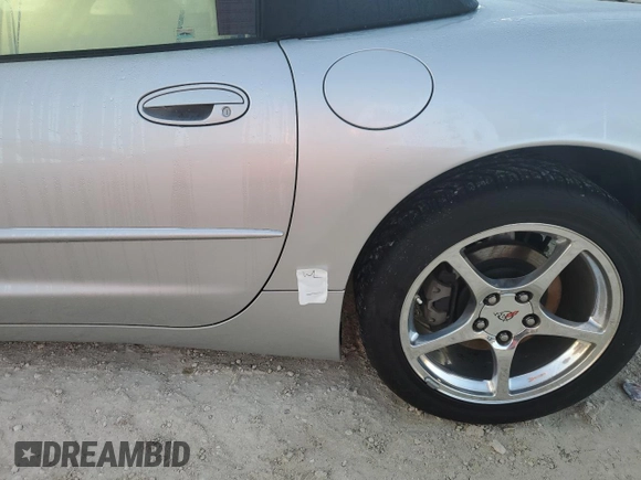 2002 Chevrolet Corvette with VIN 1G1YY32G925126640, listed as a Copart auction lot 77801494 with 0 mi miles and Salvage Title. Bid and sale history available at carsss.com. Image 12.