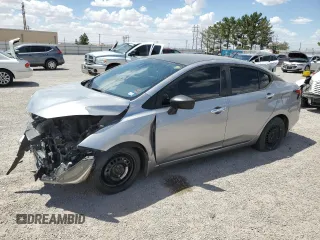 2020 Nissan Versa S with VIN 3N1CN8DV3LL904244, listed as a Copart auction lot 56242265 with 58,915 mi miles and Salvage title. Bid and sale history available at DreamBid. Image 1.