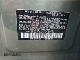 2015 Subaru Forester 2.5i with VIN JF2SJAAC4FG454421, listed as a Copart auction lot 81637594 with Not Provided miles and Salvage Title. Bid and sale history available at carsss.com. Image 15.
