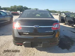 2010 Ford Taurus Limited z VIN 1FAHP2JW1AG144538, wystawiony jako Copart lot #63419925 z przebiegiem Nie podano mil oraz Szkoda całkowita • Salvage title. Historia ofert i sprzedaży dostępna na DreamBid. Obrazek 6.