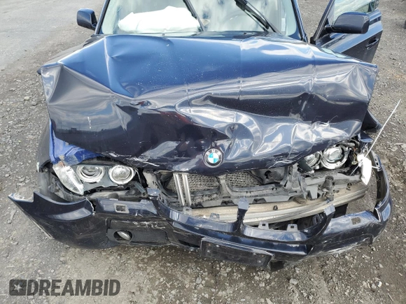 2008 BMW X3 3.0si with VIN WBXPC93458WJ10403, listed as a Copart auction lot 55176635 with Not Provided miles and Salvage Title. Bid and sale history available at DreamBid. Image 12.