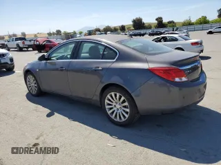 2011 Buick Regal CXL RL3 with VIN W04GR5EC7B1142146, listed as a Copart auction lot 56202085 with 62,243 mi miles and Clean title. Bid and sale history available at DreamBid. Image 2.