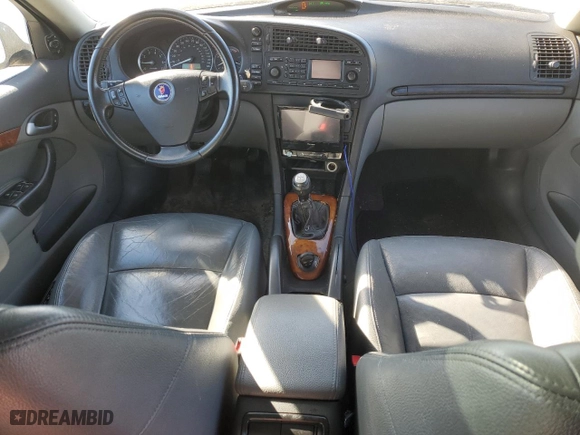 2005 Saab 9-3 with VIN YS3FD45Y451058837, listed as a Copart auction lot 76827124 with 171,275 mi miles and Clean Title. Bid and sale history available at carsss.com. Image 8.