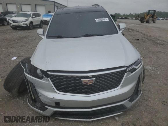 2020 Cadillac XT6 FWD Premium Luxury with VIN 1GYKPCRS8LZ112792, listed as a Copart auction lot 55496725 with 53,571 mi miles and Salvage title. Bid and sale history available at DreamBid. Image 5.