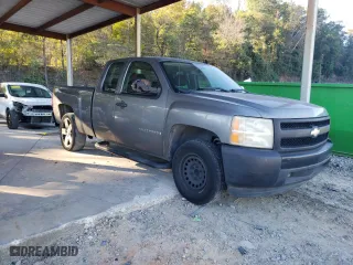 2007 Chevrolet Silverado 1500 Classic LT1 with VIN 1GCEC19X57Z651259, listed as a Copart auction lot 76737114 with 233,867 mi miles and Salvage Title. Bid and sale history available at carsss.com. Image 4.