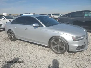 2013 Audi S4 Premium Plus with VIN WAUBGAFL4DA087684, listed as a Copart auction lot 74945454 with 120,491 mi miles and Salvage Title. Bid and sale history available at carsss.com. Image 4.