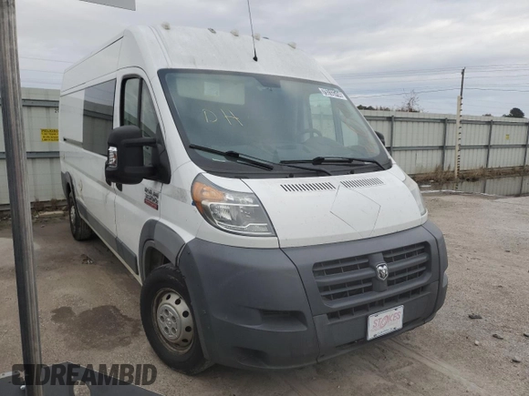 2018 Ram ProMaster Cargo with VIN 3C6URVHG0JE116949, listed as a Copart auction lot 79713714 with 156,081 mi miles and Clean Title. Bid and sale history available at DreamBid. Image 4.