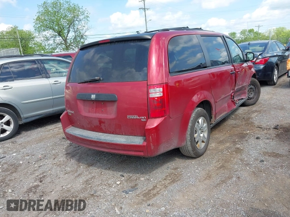2010 Dodge Grand Caravan SE with VIN 2D4RN4DE3AR134677, listed as a IAAI auction lot 42104454 with 192,937 mi miles and . Bid and sale history available at DreamBid. Image 4.