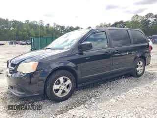 2013 Dodge Grand Caravan SXT with VIN 2C4RDGCG0DR523978, listed as a Copart auction lot 52805515 with 176,515 mi miles and Salvage Title. Bid and sale history available at DreamBid. Image 1.