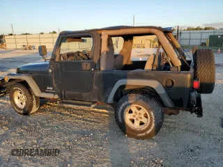 2006 Jeep Wrangler Unlimited LWB with VIN 1J4FA44S76P704295, listed as a Copart auction lot 83758494 with 168,631 mi miles and Salvage Title. Bid and sale history available at carsss.com. Image 2.