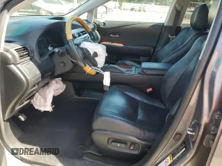 2012 Lexus RX 350 with VIN 2T2ZK1BA2CC075592, listed as a Copart auction lot 60751505 with 150,868 mi miles and Salvage title. Bid and sale history available at DreamBid. Image 7.
